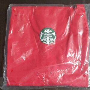 Red Starbucks Barista Apron
